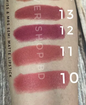 Miss & Mrs Long Lasting Semi Matte Lipstick- SHADE-10